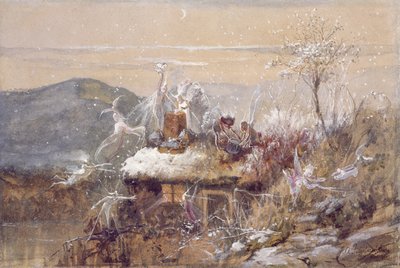 Vigilia di Natale da John Anster Fitzgerald